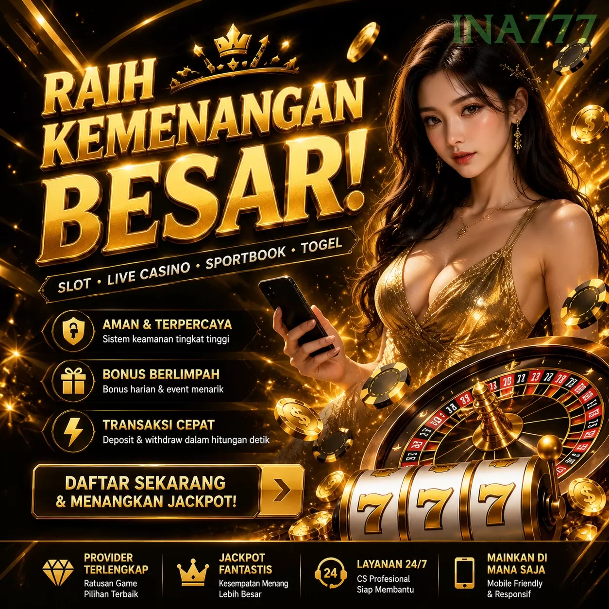 Mengulas Keunggulan Permainan di Situs ina777